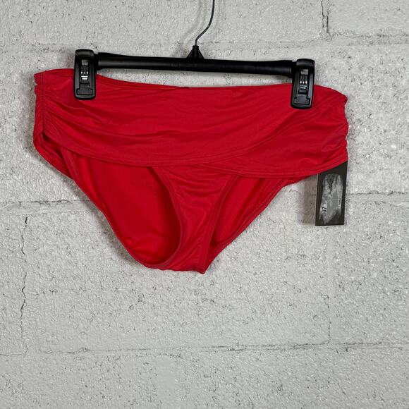 Vince Camuto Other - Vince Camuto Women's Draped High-Waist Bikini Bottoms - Watermelon medium $68